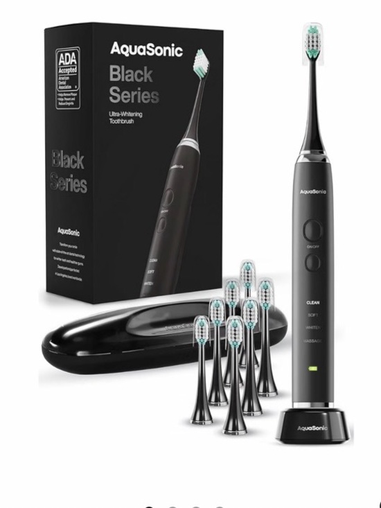 Aquasonic Other - Aquasonic Black Series Ultra Whitening Toothbrush - NIB